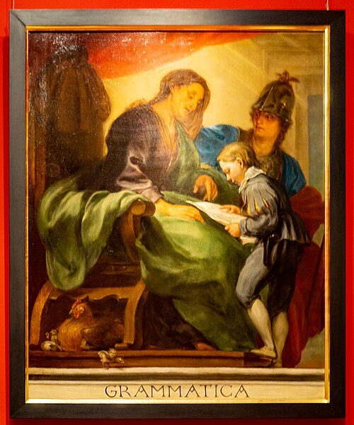 Grammatica, 1655, Jan Boeckhorst
