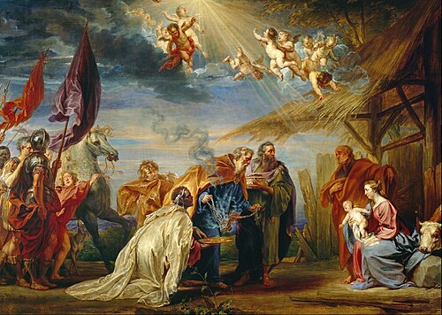 Adoration of the Magi, 1652, 1652, Jan Boeckhorst
