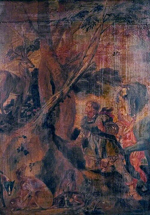 The Vision of Saint Hubert, , Jan Boeckhorst