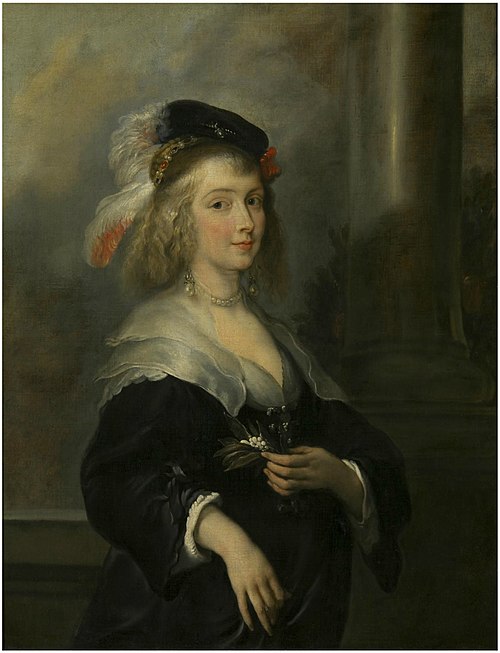 Portret van Helena Fourment, 1630, Jan Boeckhorst