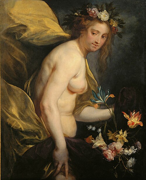 Flora (Allegory of Spring), 1630, Jan Boeckhorst