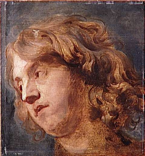 Tête de jeune homme, 1617, Jan Boeckhorst