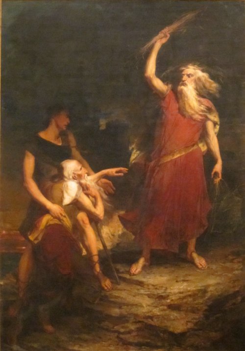 King Lear, 1856, Peter Frederick Rothermel