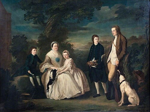 The Tudor Family, 1766, Pierre-Étienne Falconet