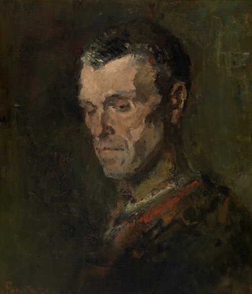 Head of a Man, , Périclès Pantazis