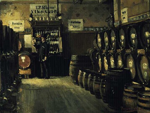 Bloms bodega, 1888, Hans Olaf Heyerdahl
