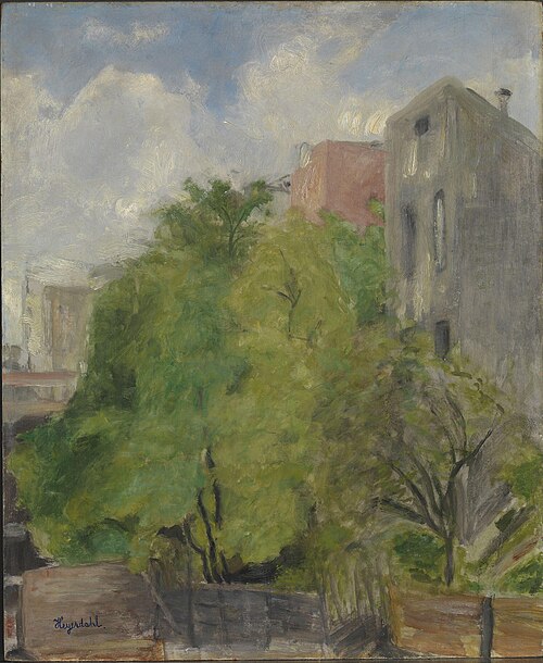 From Montmartre, 1885, Hans Olaf Heyerdahl