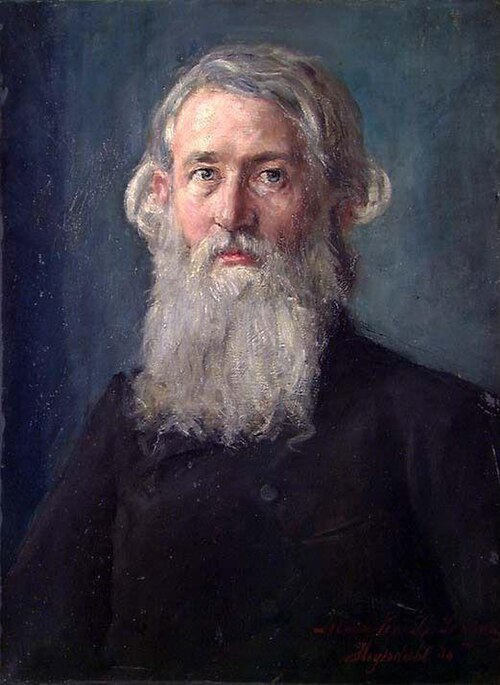 Portrait of Professor Ernst Sars, 1886, Hans Olaf Heyerdahl