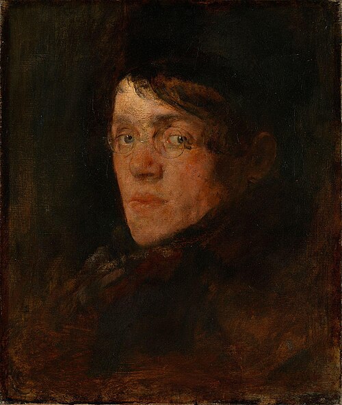 Portrait of the Painter Eilif Peterssen, 1877, Hans Olaf Heyerdahl