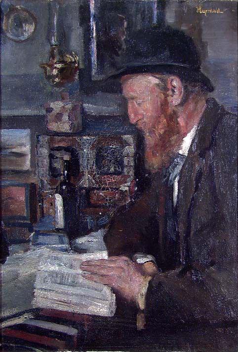 Portrait of the Painter Frederik Collett, 1885, Hans Olaf Heyerdahl