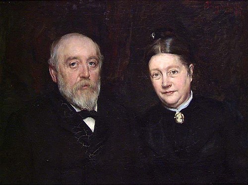 Portrait of the Artist's Parents, 1889, Hans Olaf Heyerdahl