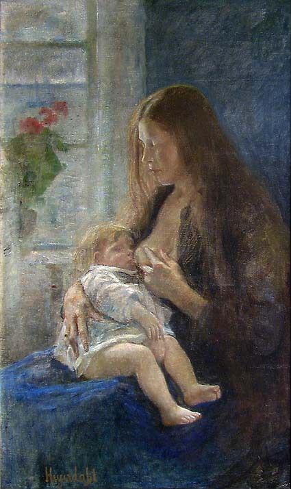 Mother and Child, 1903, Hans Olaf Heyerdahl