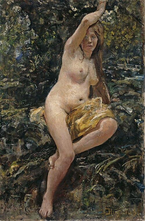 The Nymph, 1889, Hans Olaf Heyerdahl