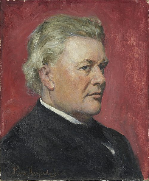 Portrait, 1880, Hans Olaf Heyerdahl