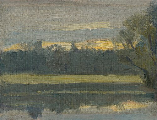 Around Munich II., 1892, Jozef Hanula