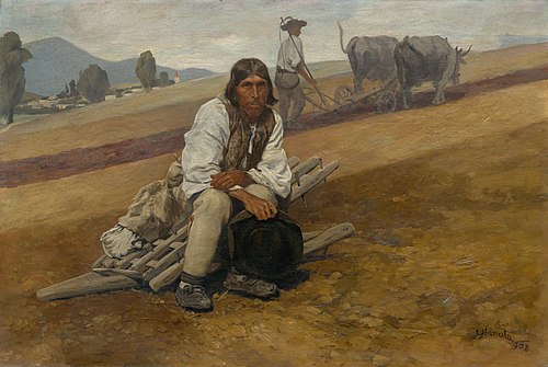 Native Land II., 1908, Jozef Hanula