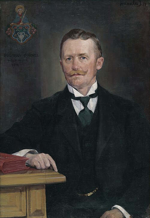 Cornel Folgens, 1914, Jozef Hanula