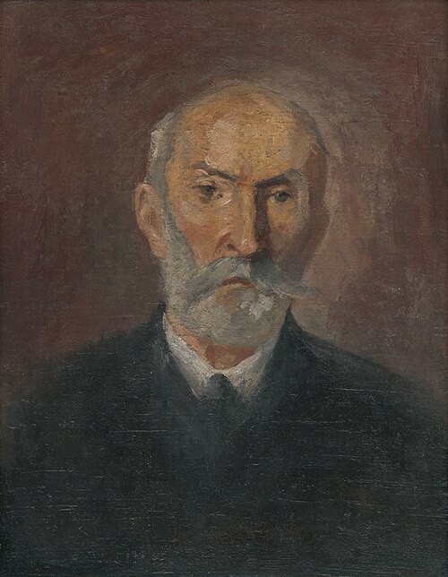 Portrét muža, 1890, Jozef Hanula