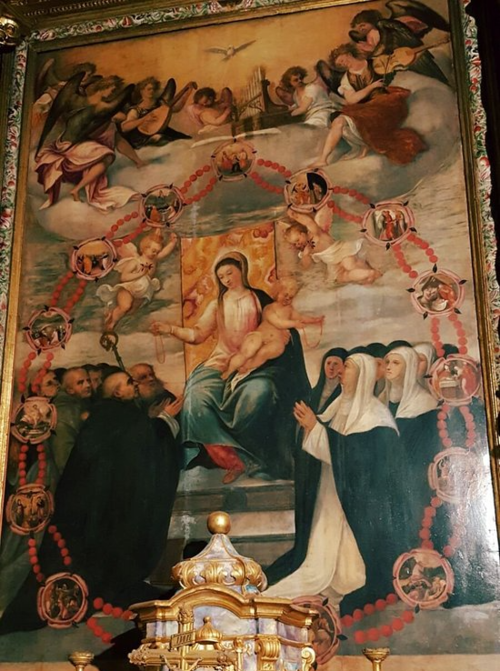 Madonna del Rosario (Damaskinos), 1572, Michael Damaskinos