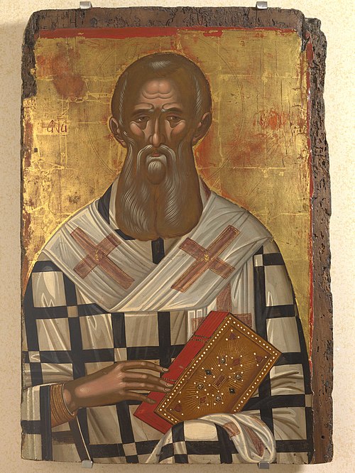 Saint Athanasius (Damaskinos), 1571, Michail Damaskinos