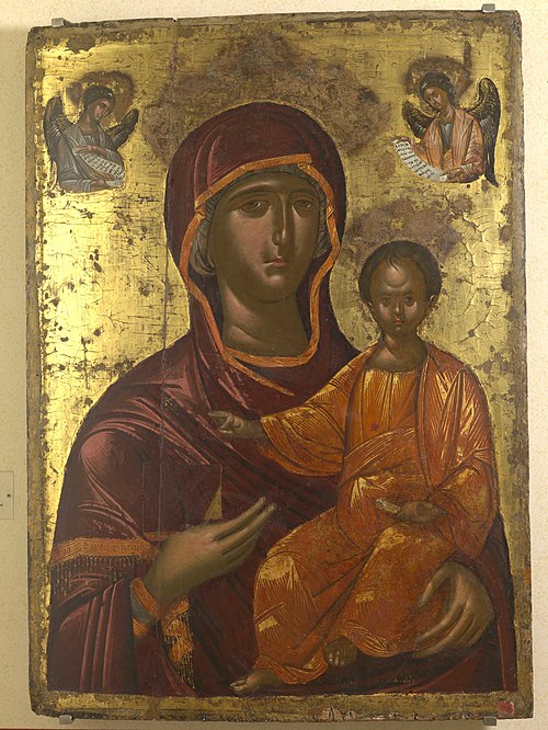 Virgin and Child (Damaskinos), 1571, Michail Damaskinos
