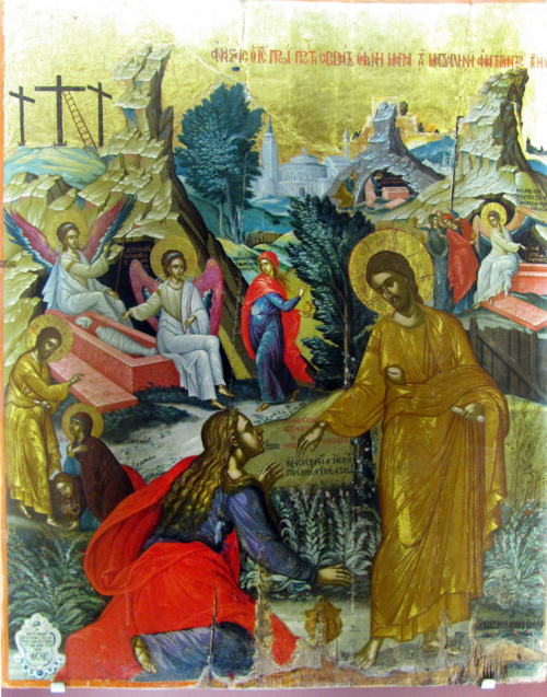 Noli Me Tangere (Damaskinos), 1571, Michael Damaskinos