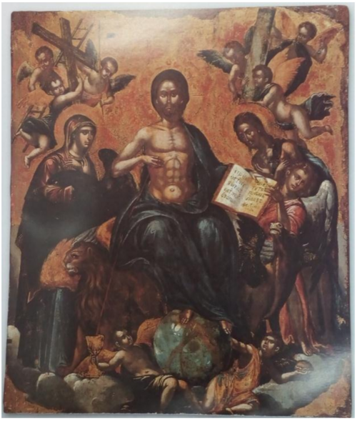Allegory of the Holy Communion, 1550, Michael Damaskinos