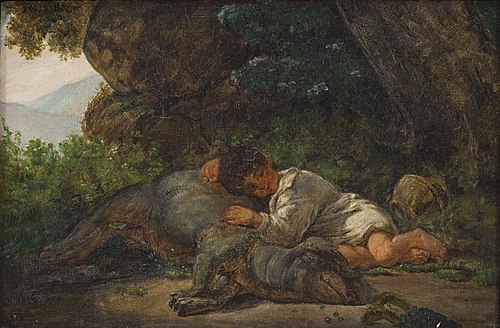Two friends, 1835, Ernst Meyer