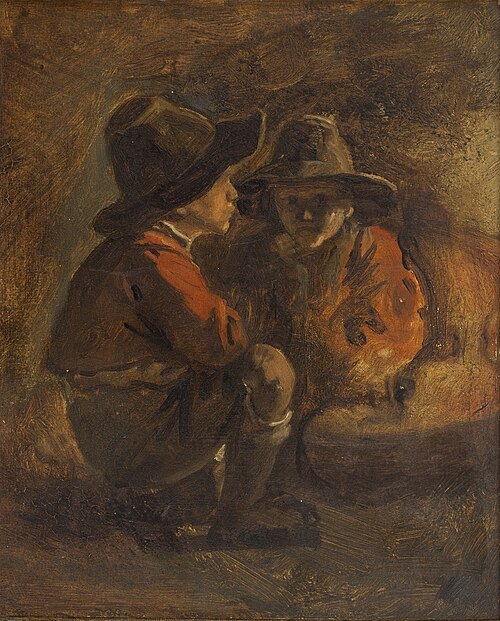 Two Italian boys, , Ernst Meyer