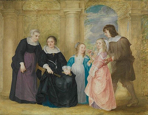 Portrait of a Family, 1642, Philip Fruytiers