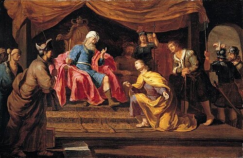 Joseph interpreting Pharaoh's dream, 1650, Philip Gyselaer