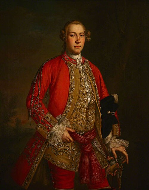 An Officer of the 3rd Irish Horse, 1751, Philip Hussey
