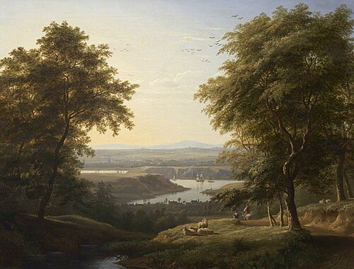 Hooe Lake, 1814, Philip Hutchings Rogers