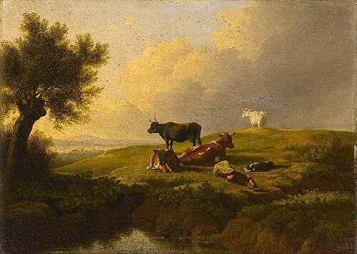 Devon Landscape, 1811, Philip Hutchings Rogers