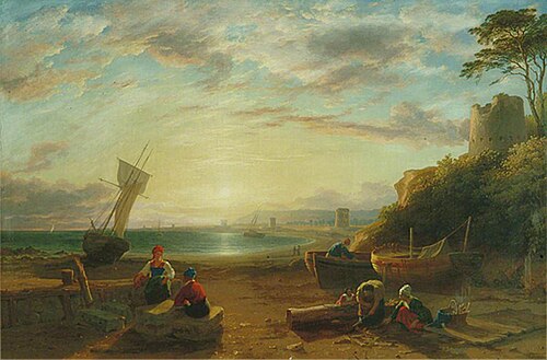 Pevensey Bay, East Sussex, 1829, Philip Hutchings Rogers