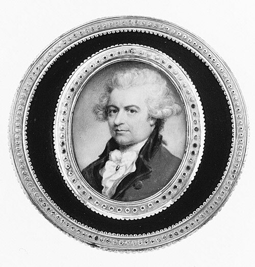Portrait d'homme, 1787, Philippe Jean