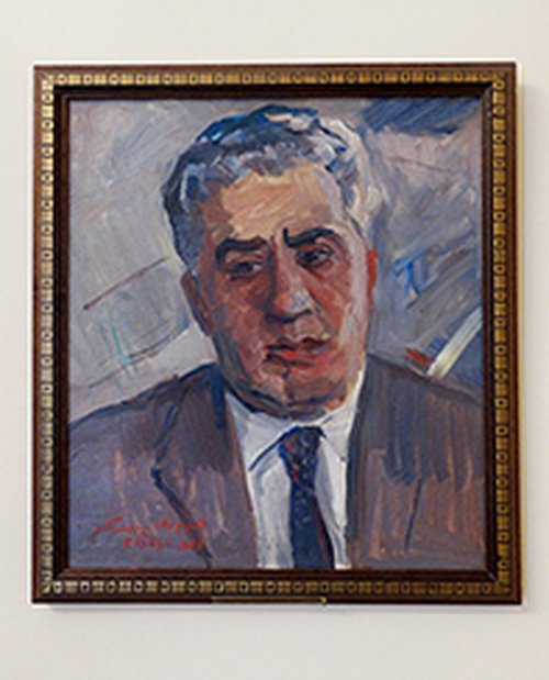 Արամ Խաչատրյանի դիմանկար (Սարյան), 1963, Martiros Sarian