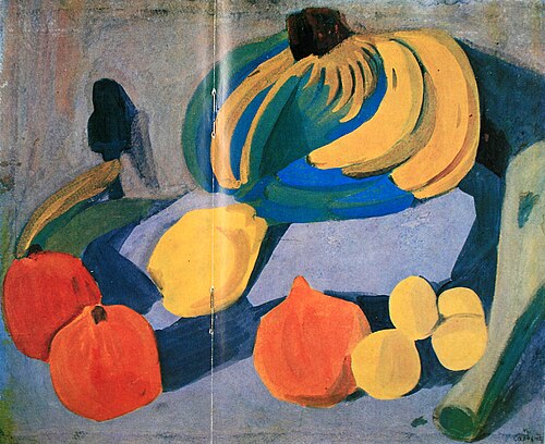 Still Life with Bananas, 1911, Martiros Sarian