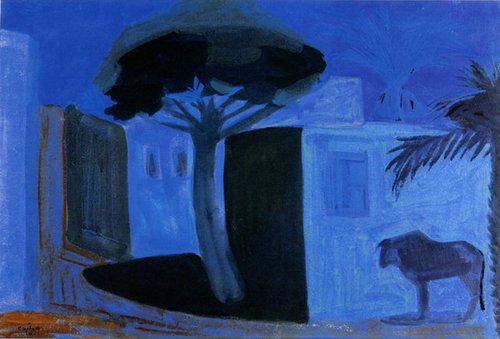 Night Landscape. Egypt, 1911, Martiros Sarian