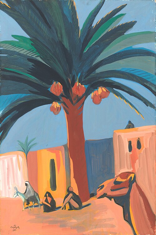 Date Palm. Egypt, 1911, Martiros Sarian
