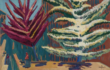 Trees in Blossom, 1910, Martiros Sarian