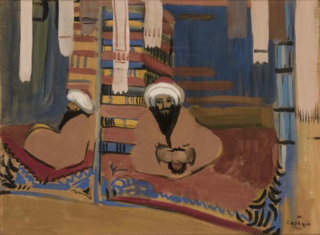 Eastern merchants, 1910, Martiros Sarian
