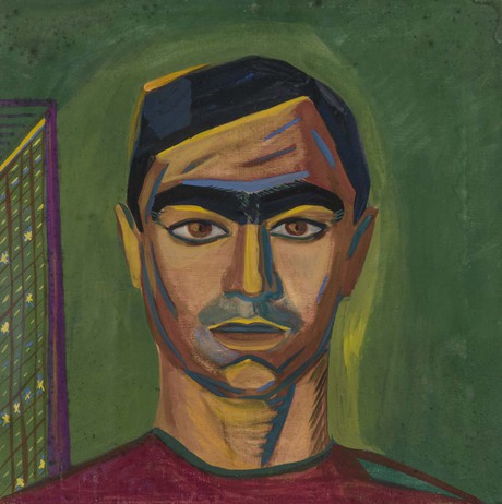 Portrait of Movses Gyulnazaryan, 1916, Martiros Sarian