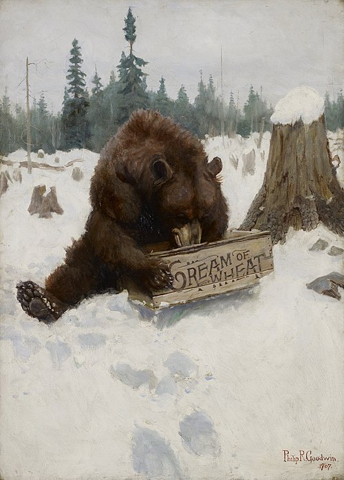 A 'Bear' Chance, 1907, Philip R. Goodwin