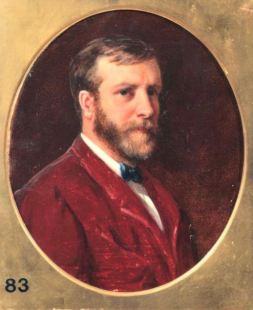 Self Portrait, 1882, Philip Richard Morris