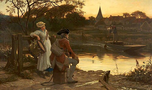 The End of the Journey, 1870, Philip Richard Morris