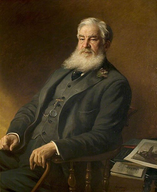 Charles Edward Flower (1830–1892), Brewer and Benefactor, 1891, Philip Richard Morris