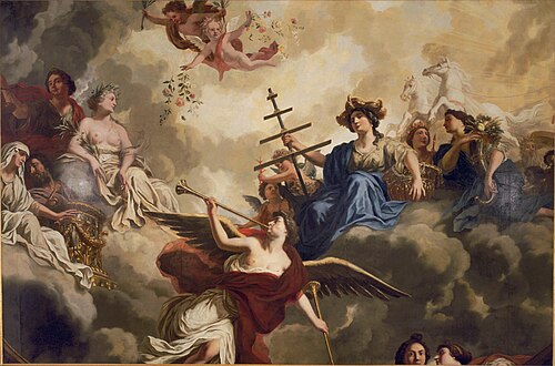Allegory on Navigation, 1687, Philip Tideman