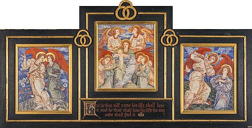 Three Studies for the Decoration of the first Mortuary Chapel, the Royal Hospital for Sick Children,, 1885, Phoebe Anna Traquair