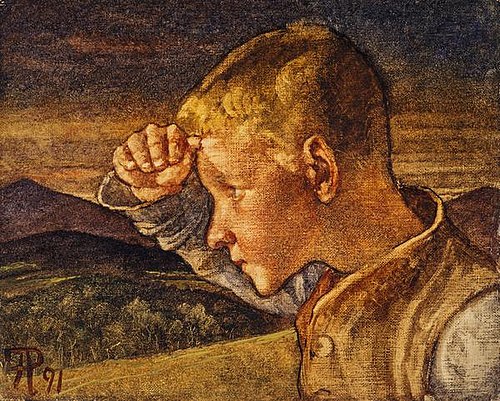 The Shepherd Boy, 1891, Phoebe Anna Traquair